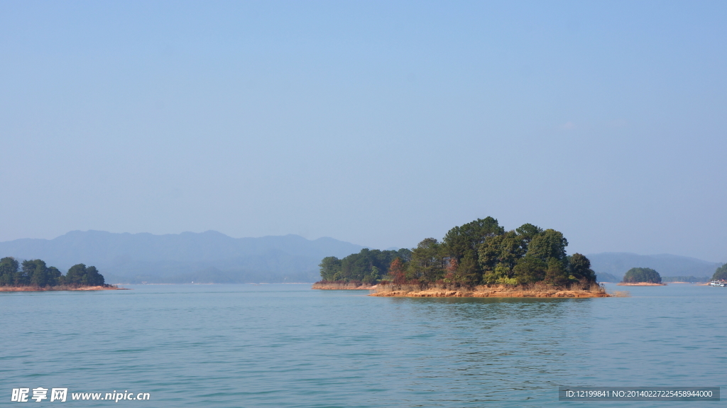 万绿湖风景