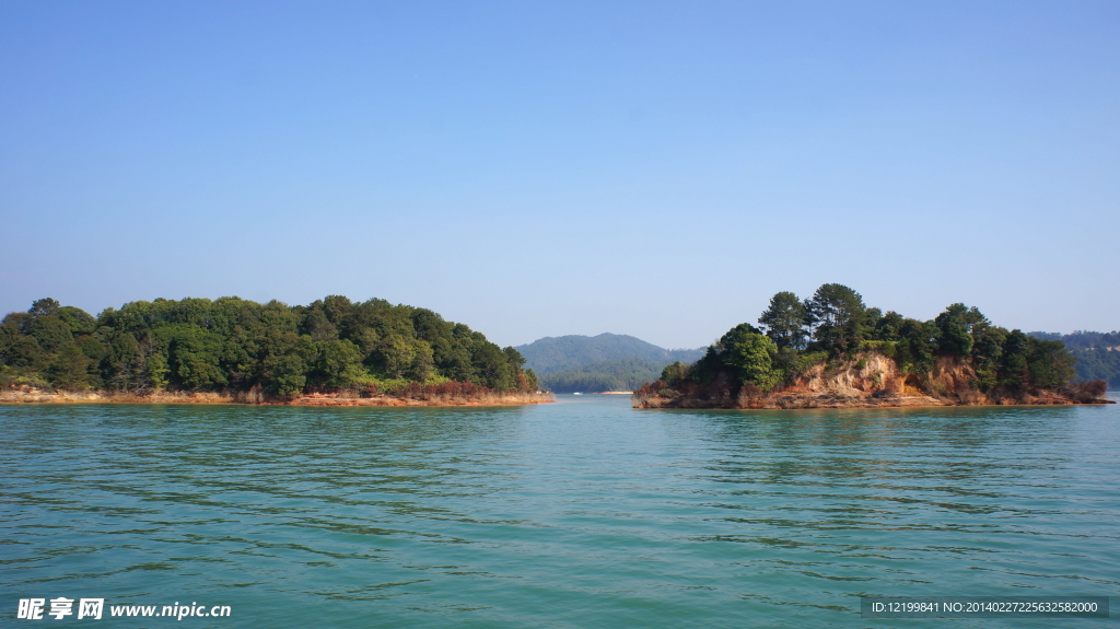 万绿湖风景