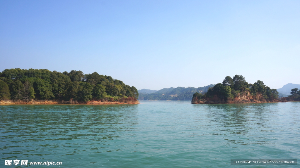 万绿湖风景