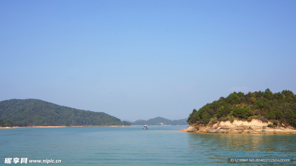 万绿湖风景