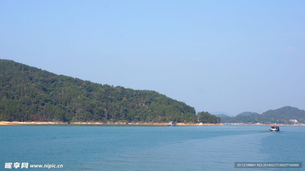 万绿湖风景