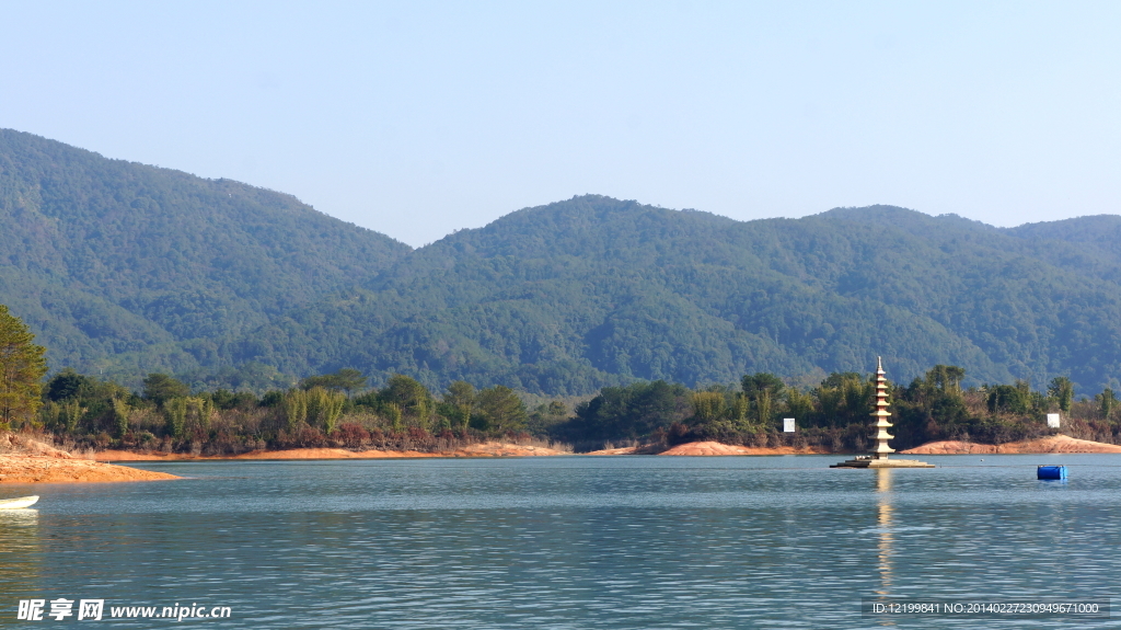 万绿湖风景