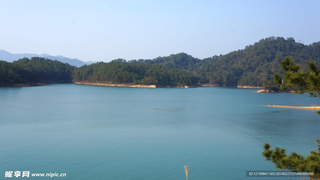 万绿湖风景