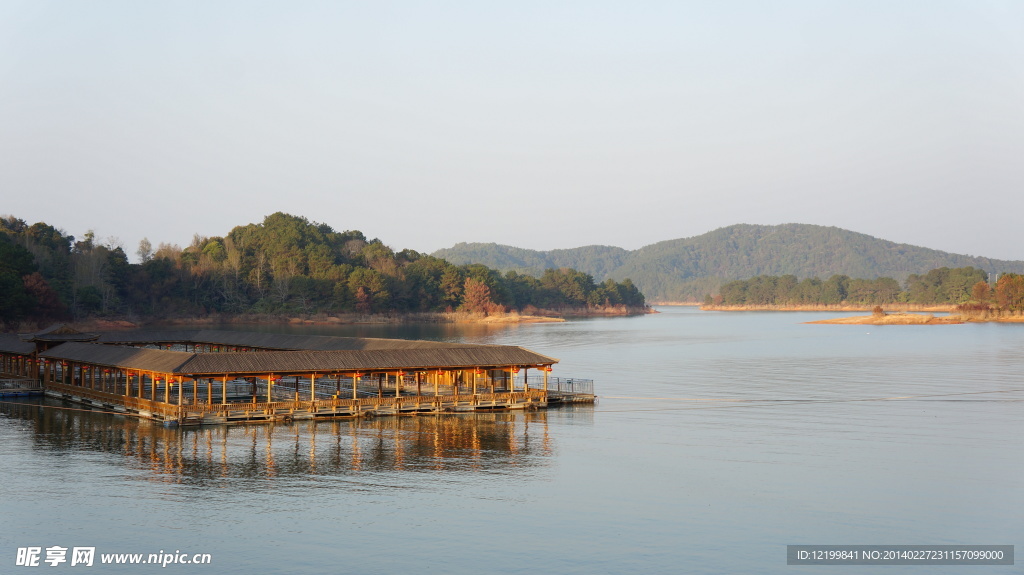 万绿湖风景