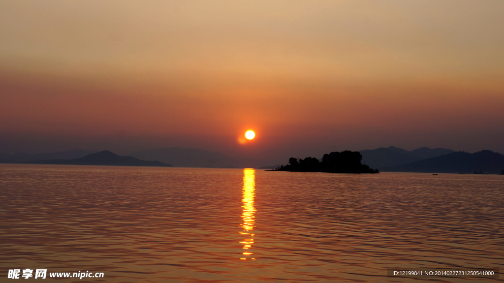 万绿湖风景