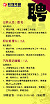 传媒 招聘 海报