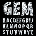 钻石字体