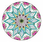 几何手绘插画