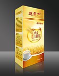 小麦胚芽包装平面图