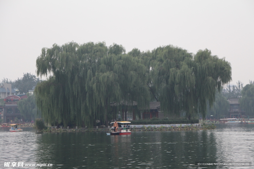 后海湖景