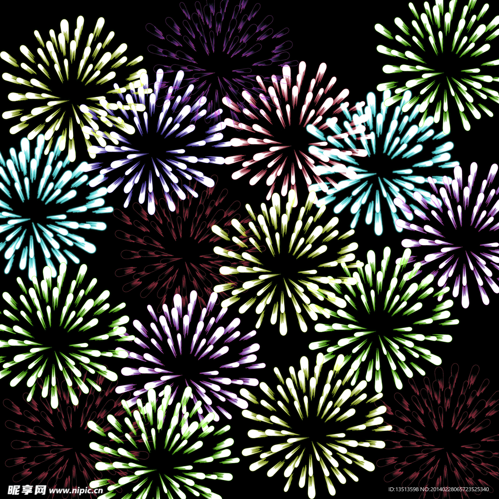 浪漫烟花