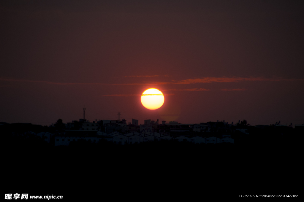 夕陽