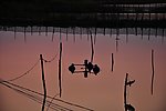 夕阳倒影