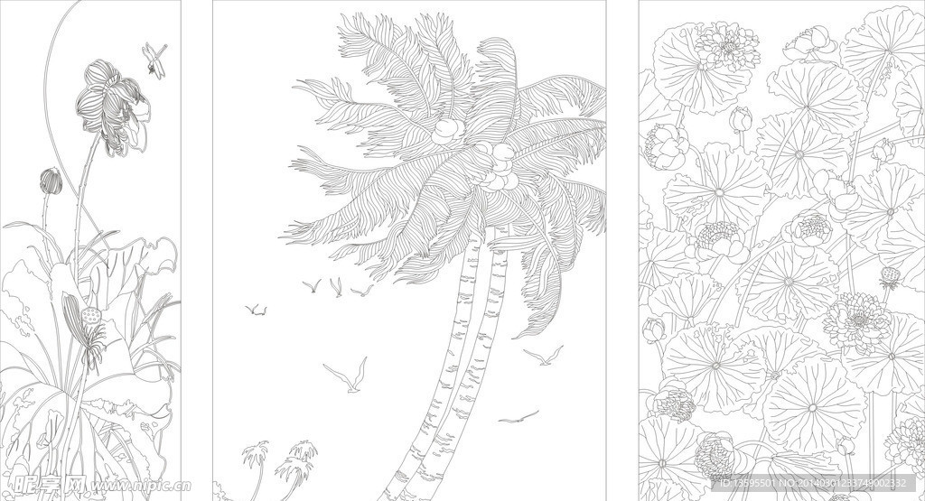 白描图