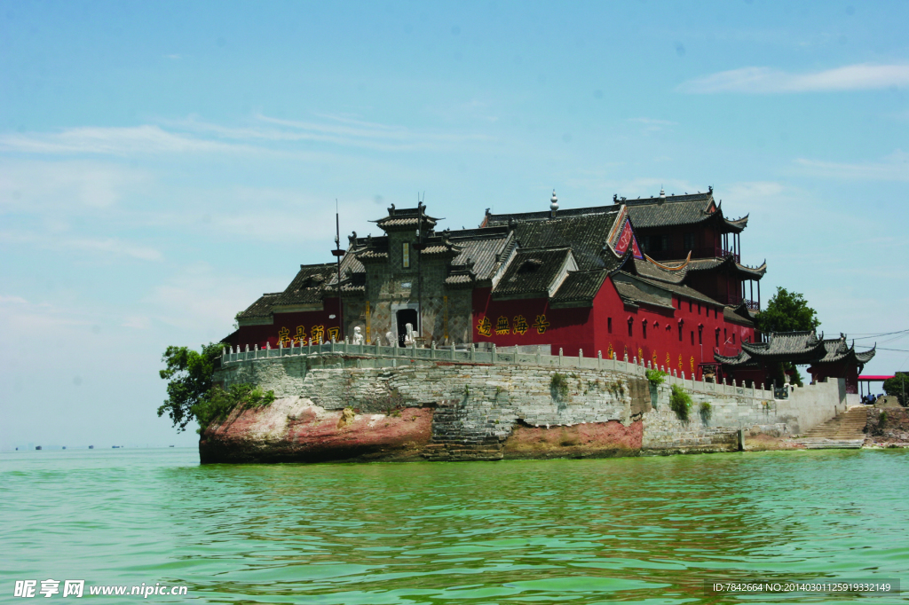 巢湖忠庙湖光