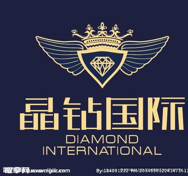 晶钻国际 海报 名片
