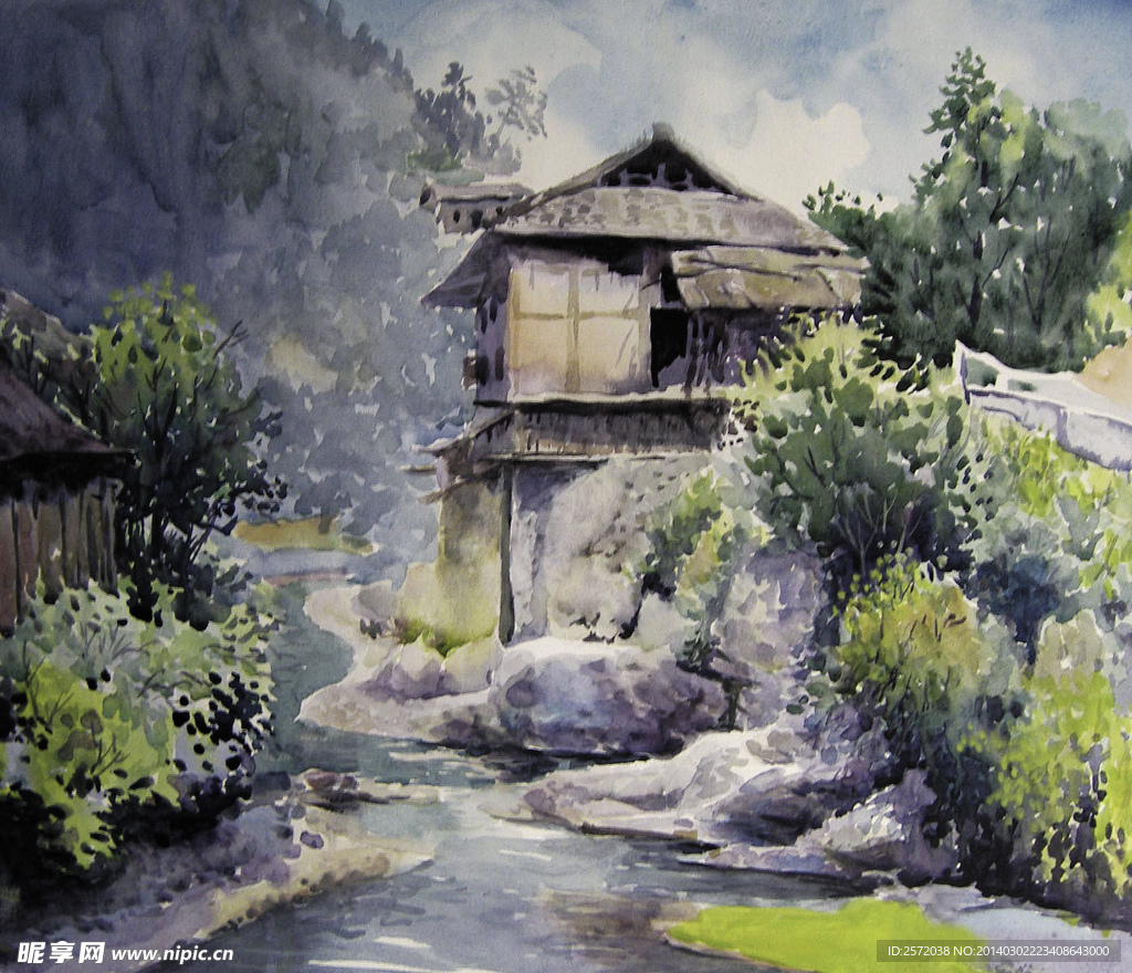 山溪木屋