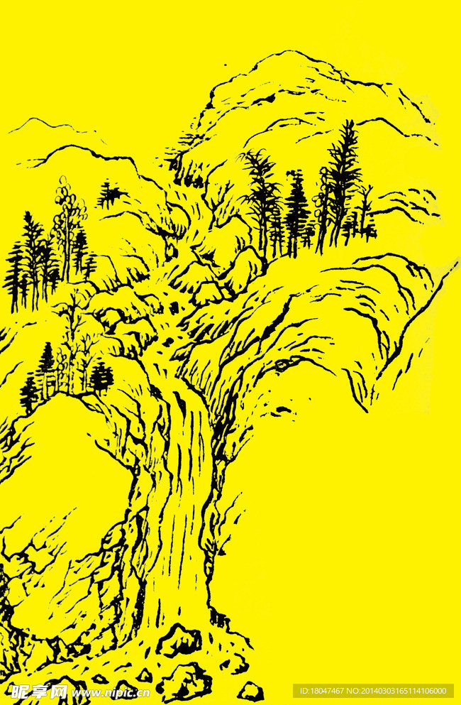国画山水