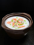生虾排骨粥