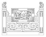 栏杆花纹