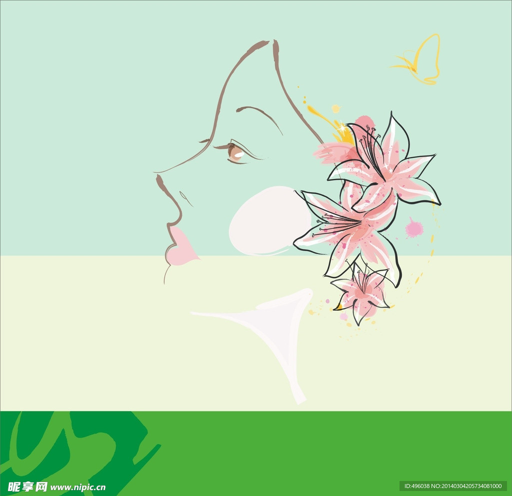 美女