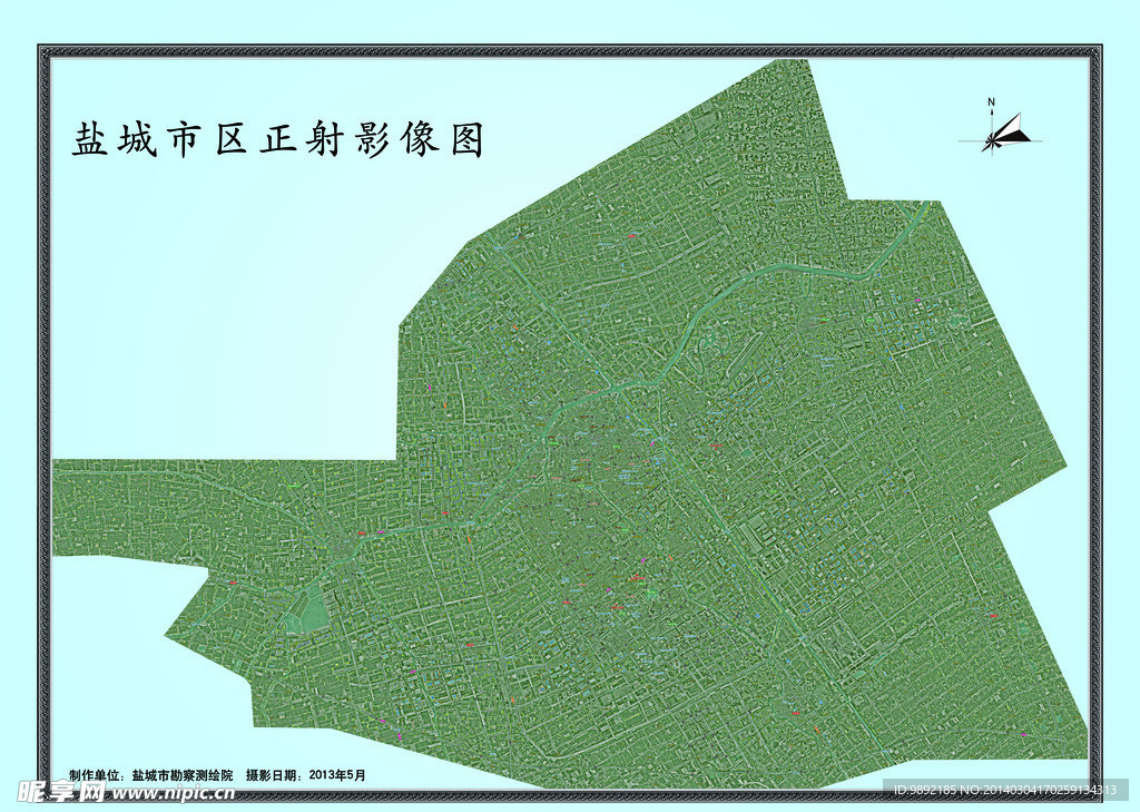 市区正射影像图