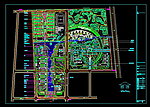 CAD学校园规划图纸