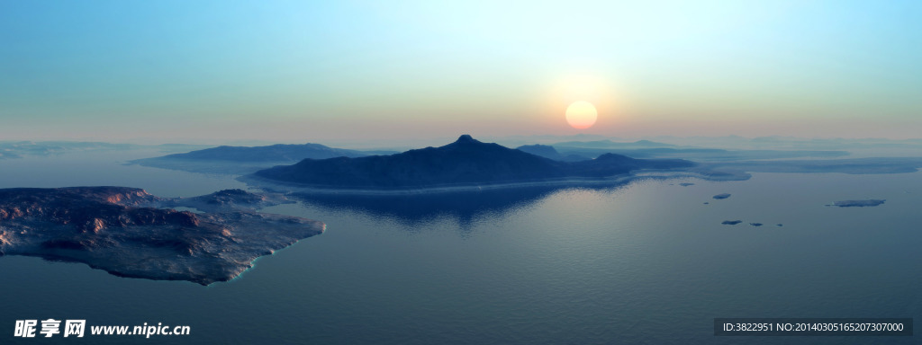 湖光山色