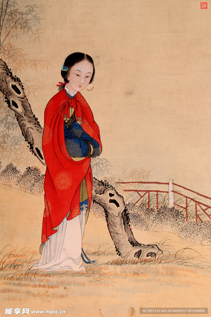 仿古仕女