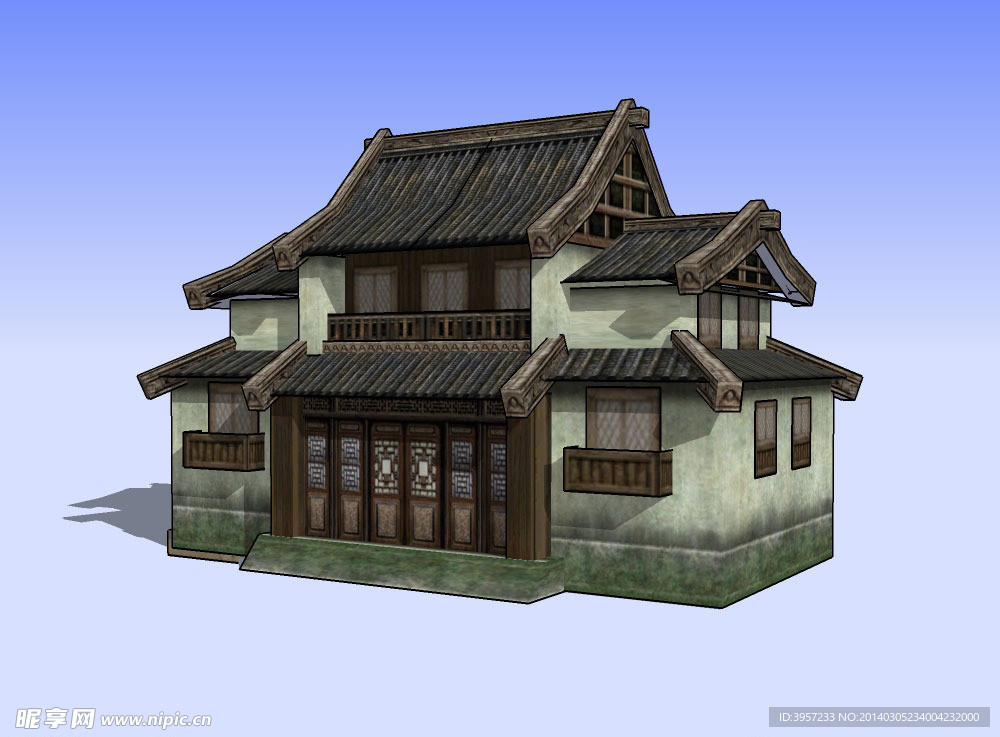 民居3D模型