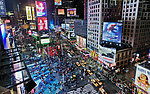 纽约 纽约时报广场 夜景