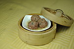 金针菇蒸牛肉丸