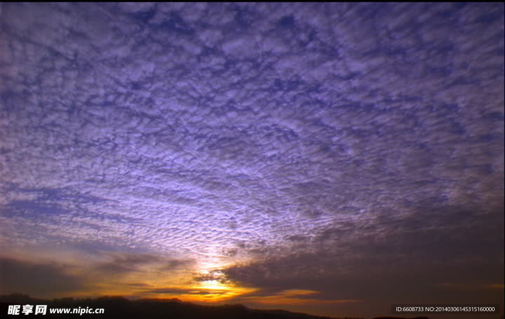 夕阳视频素材