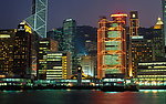 香港夜景 城市 夜景
