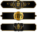 金色欧式花纹vip卡