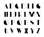 艺术字体26个字母