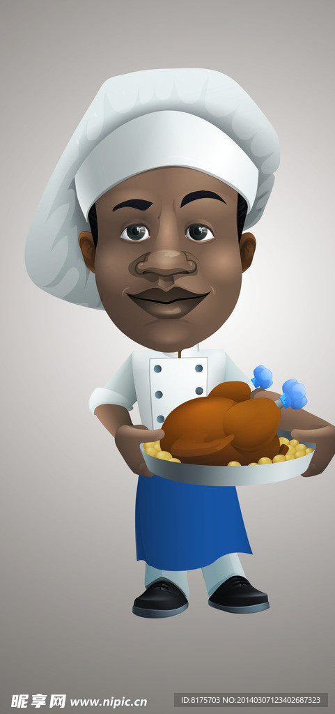 黑人厨师