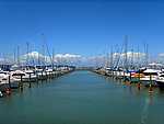 新西兰码头风景