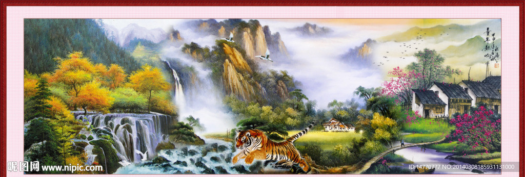 油画风景