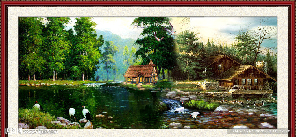 油画风景