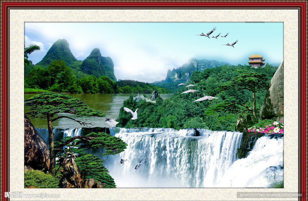 风景如画