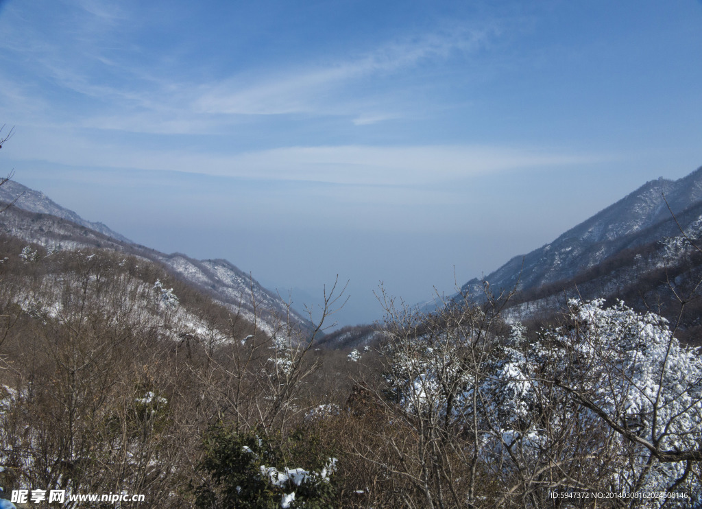 临安 山尖 雪山