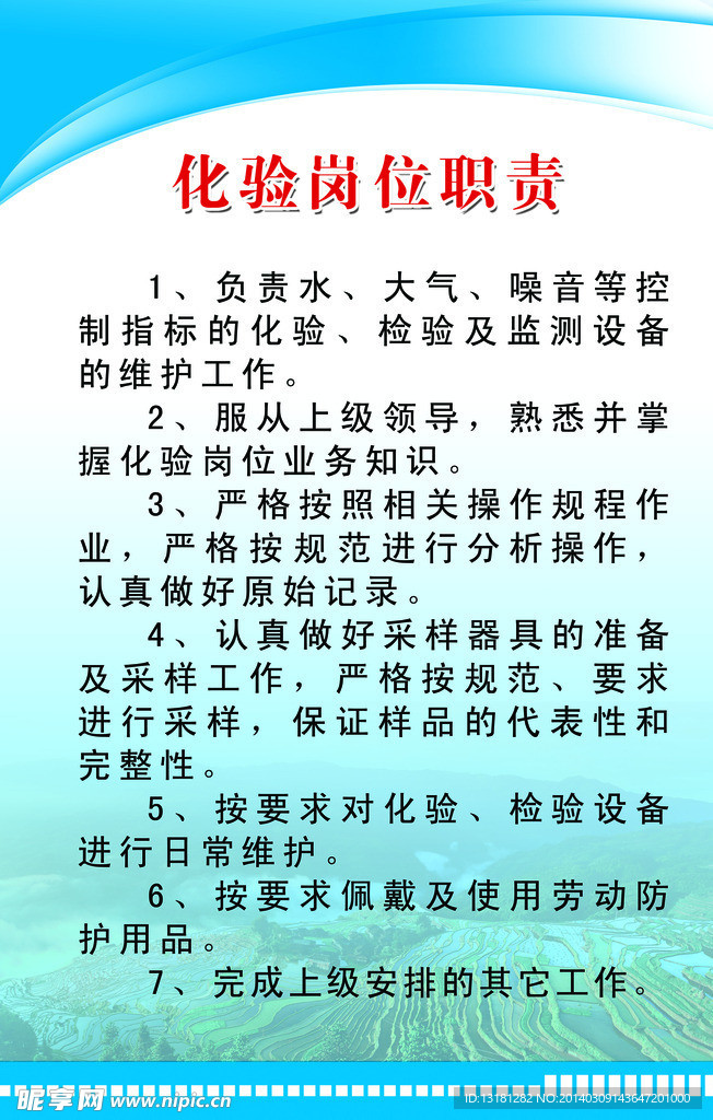岗位职责 制度牌