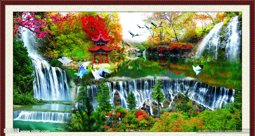 风景如画