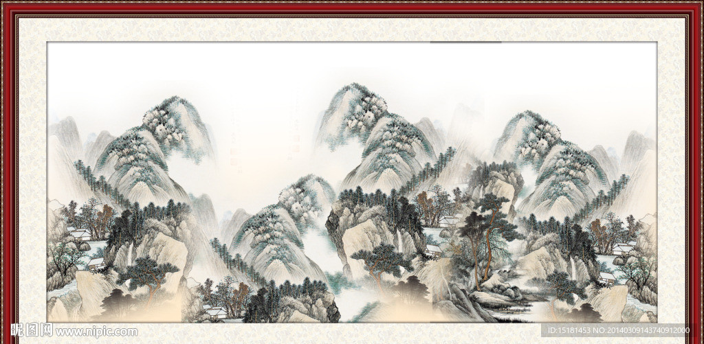 抽象国画
