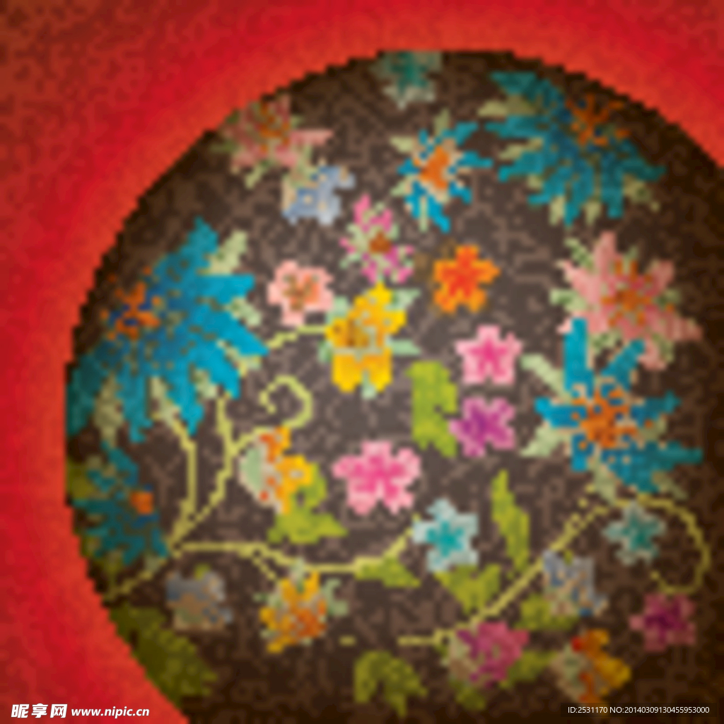 手绘花卉