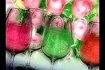 鸡尾酒杯视频素材