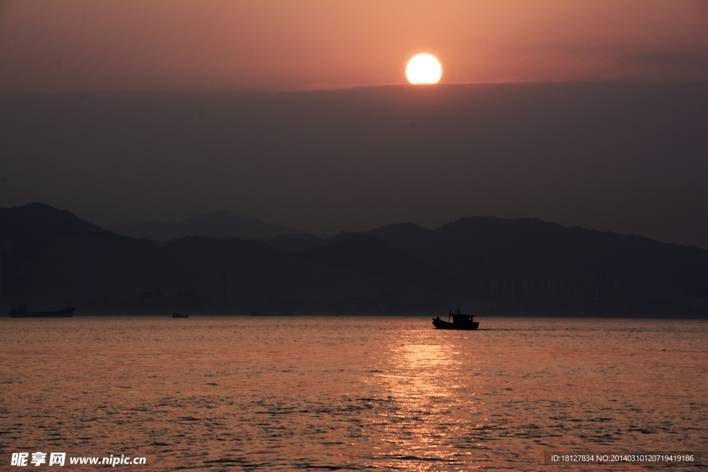 夕阳西下