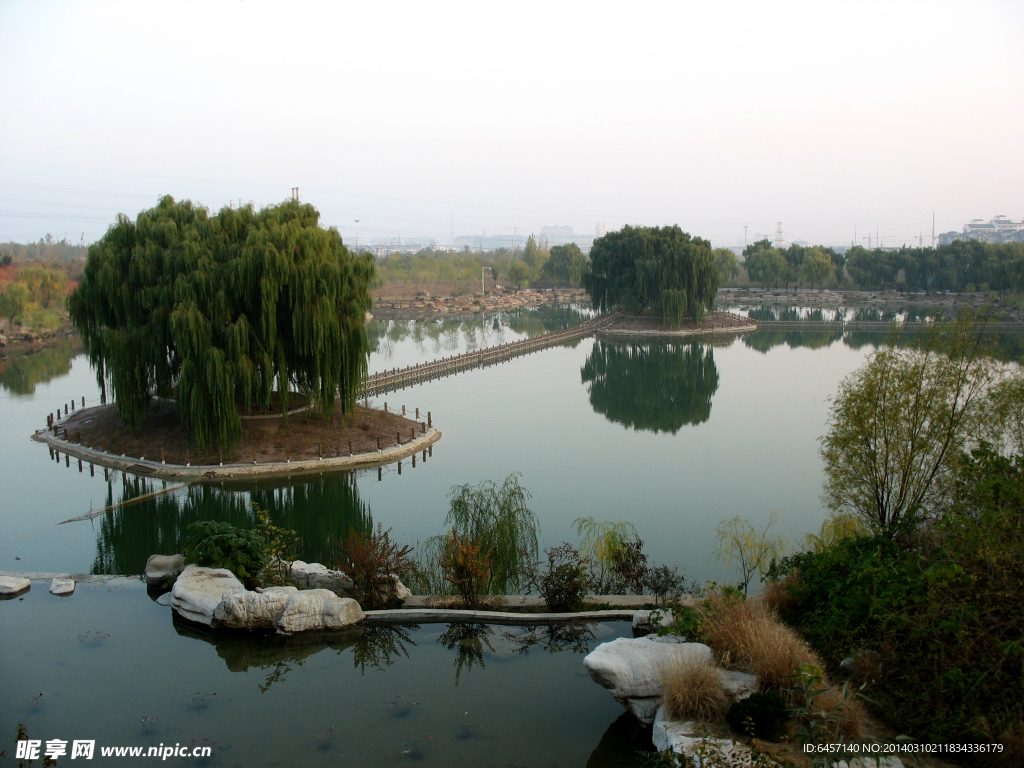 水湖风景