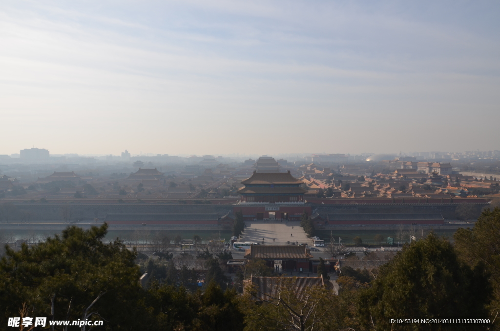 故宫全景